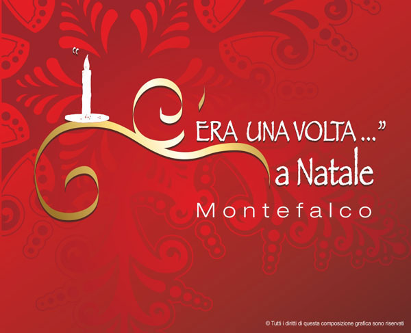 kikom studio grafico foligno perugia umbria c'era una volta il natale Montefalco